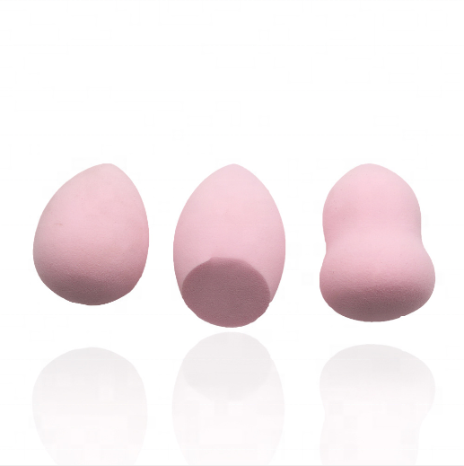 TKL Wholesale pink latex free washable beauty waterdrop cut blender soft makeup sponge