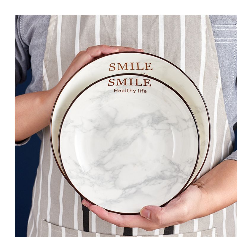 Wholesale Hot Sale Hotel Dinnerware Series Dinner Plate Set Porcelain Dinner Set