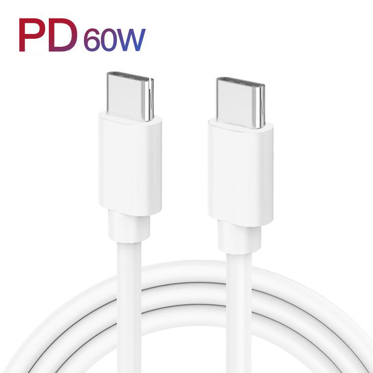 В наличии, горячая Распродажа, быстрое зарядное устройство USB C 3 А, 1 м, 3,28 футов, ПВХ, 60 Вт, PD, поддержка типа C, USB C, зарядный кабель для Samsung s20