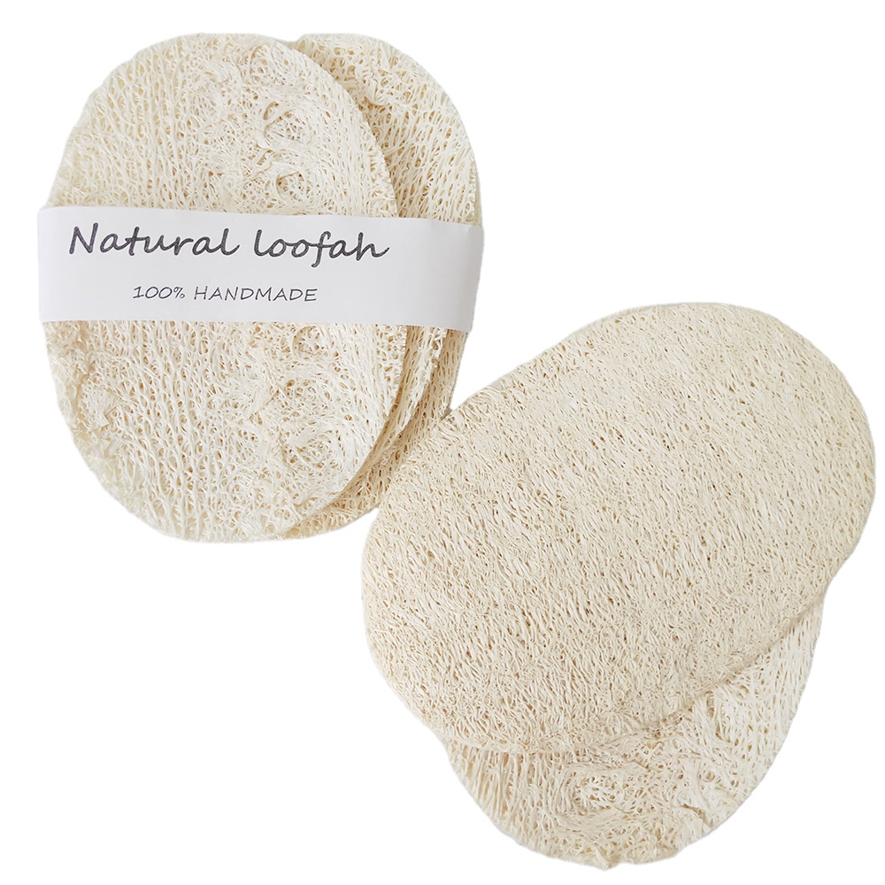 Белая натуральная Органическая губка для мытья посуды loofahs