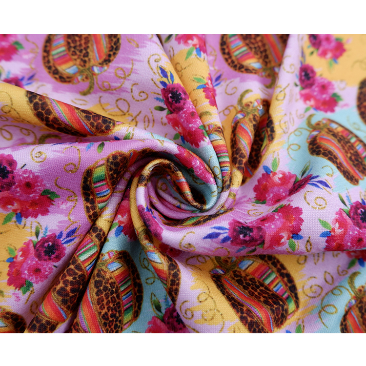 Quick delivery Excellent are safe for the skin custom printed cotton fabric malaysia for baby