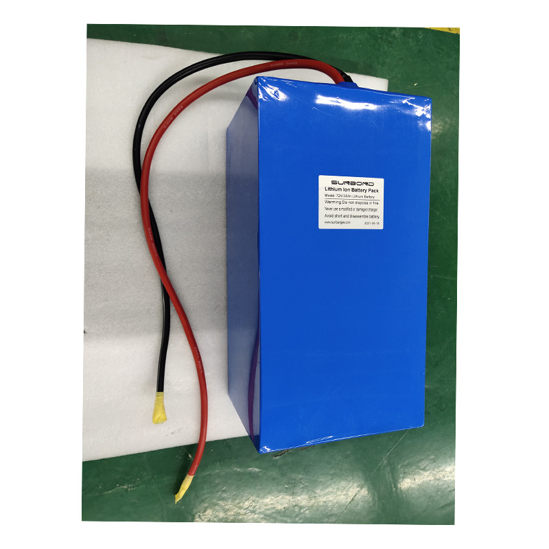 SUNB Rechargeable LiFePO4 Battery 72V 35Ah 40Ah 50Ah Lithium Ion Battery for 4000W Motorcycle