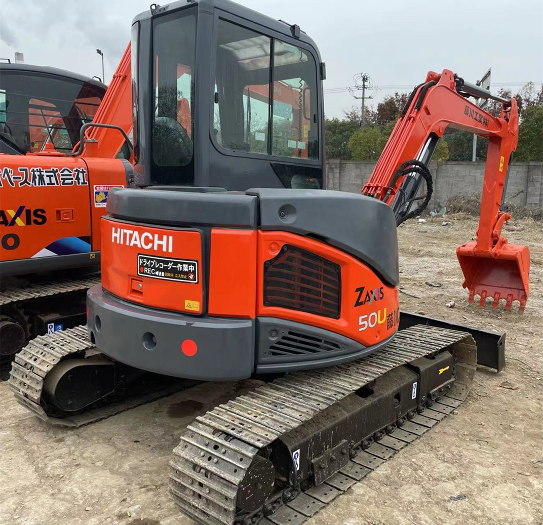 90% новый высококачественный мини-экскаватор Hitachi ZX50U 5 тонн в хорошем состоянии