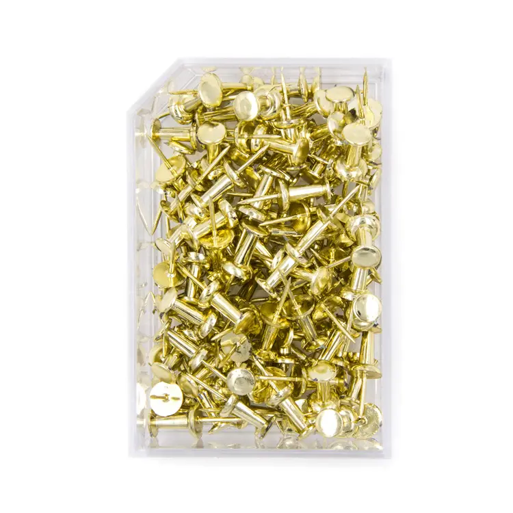 Wholesale box packaging rose gold push pins decorative Mini push pin set