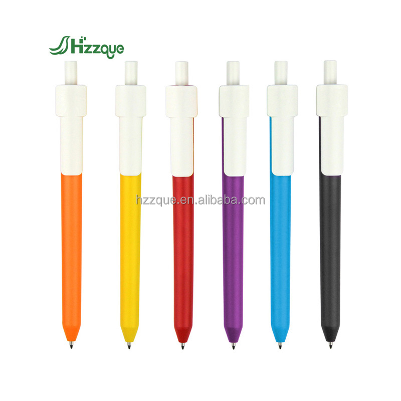 Custom Logo Multicolored Ballpoint Pens 1.0mm ABS Plastic Promotional Pencils for Business Classic Gift & Promotion