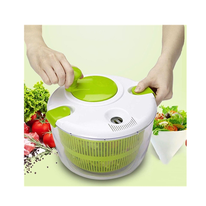 Кухонные принадлежности cuisinart Большой 5 л пластиковый ручной 35 см фрукты Складная Коммерческая Сушилка для овощей салата Спиннер
