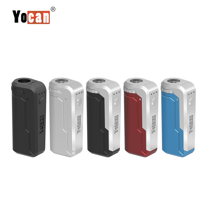 2020 Новое поступление высокое качество CBD Vape батарея Yocan UNI коробка мод с 510 резьбой CBD испаритель магнитное кольцо