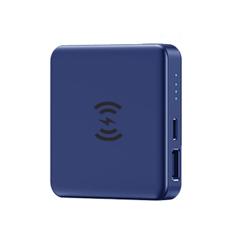 Mangsafe magnetic suction wireless charger 5000 mah for apple 12pro mobile power supply