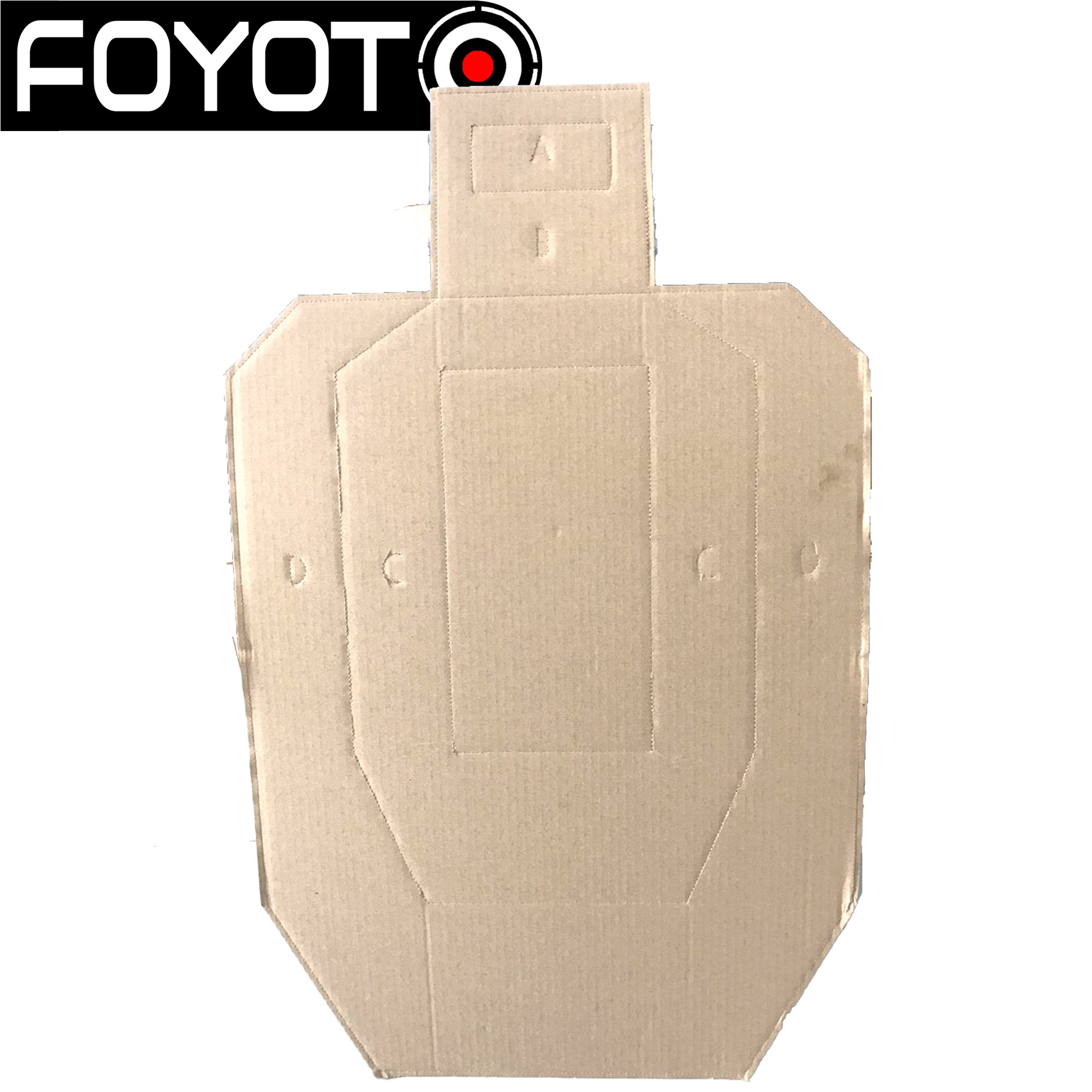 Целевые показатели для стрельбы IPSC/IDPA и цель из официальной картонной бумаги