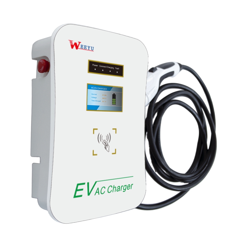 16А Wallbox Ev AC зарядная станция с аксессуарами