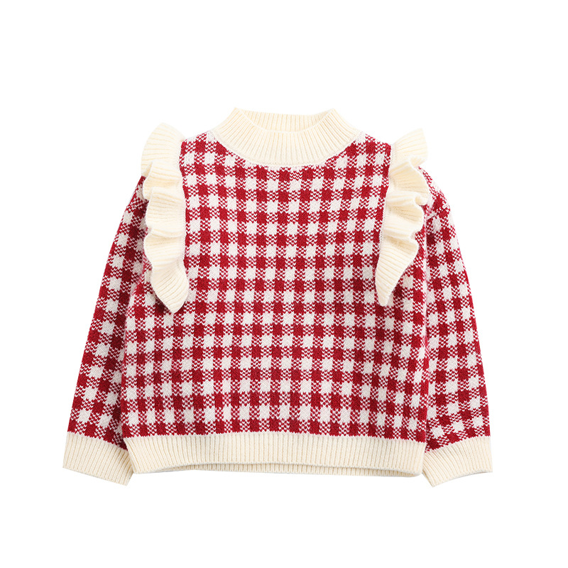 Fashionable autumn/winter Christmas knits sweater mother-daughter clothing for children's Christmas costumes