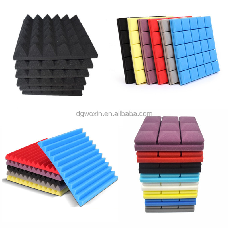 2021 New wall tiles acoustic panel foam fire retardant soundproofing acoustic foam pad