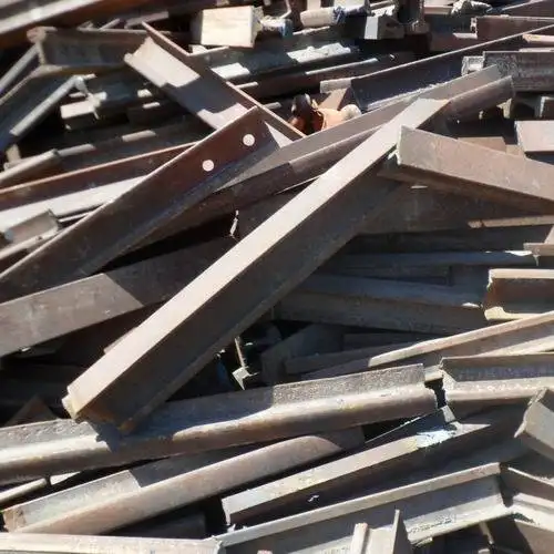 Scrap Steel Used R50 / R65 Rail Metal Scraps