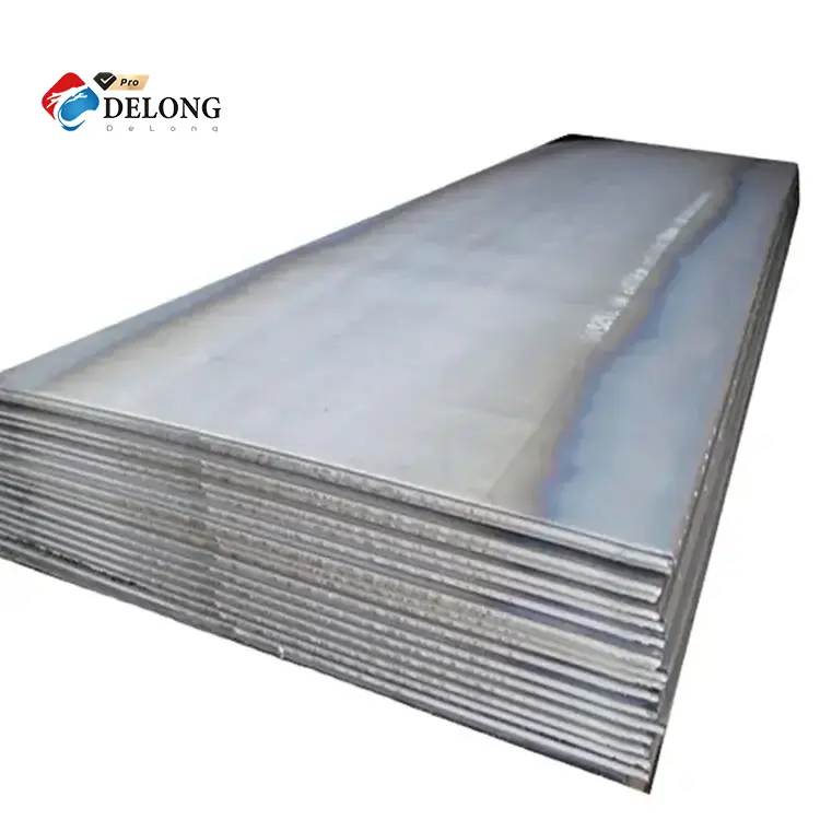 China Aisi 1018 Astm A50 2mm A283 A36 5160 SS400 ST37 Hardness Metal Sheets Iron And Corten Carbon Steel Sheet Plate