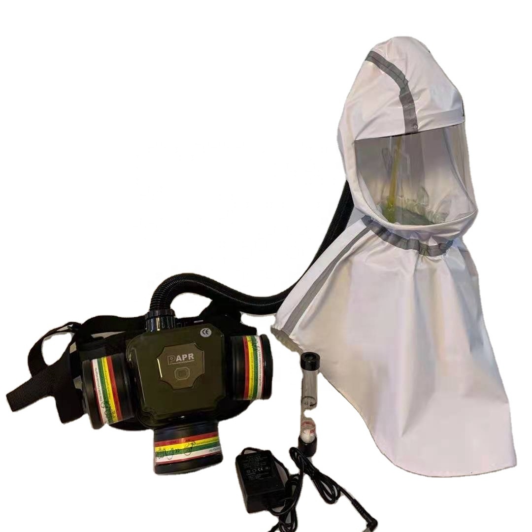 CE EN12941 powered air purifying respirator-s welding helmet with air purifying ventilation