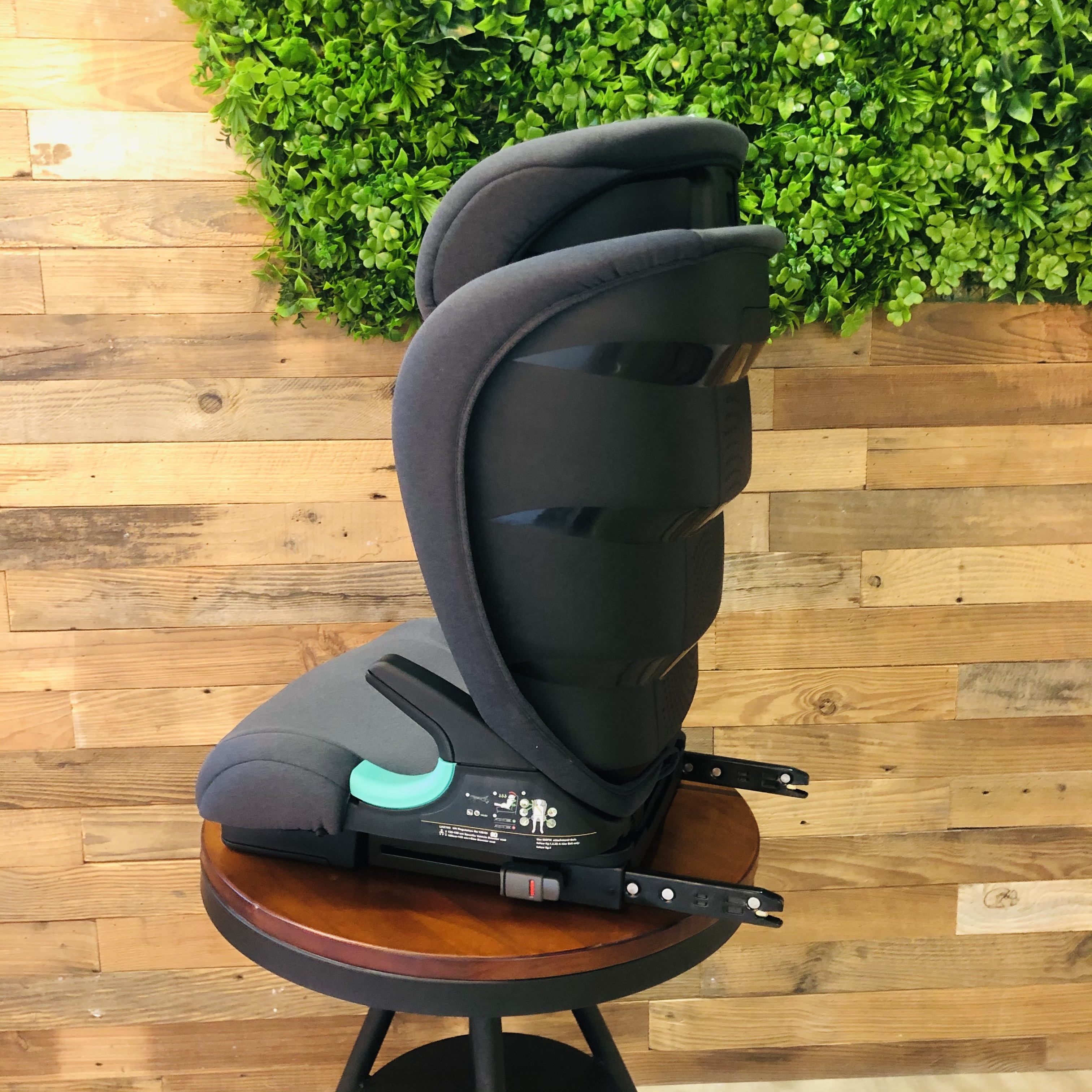 Детское сиденье Brightbebe I-размер 100-150 см, усилитель спинки автомобиля с сертификатом isofix R129, Группа 2 + 3 15-36 кг