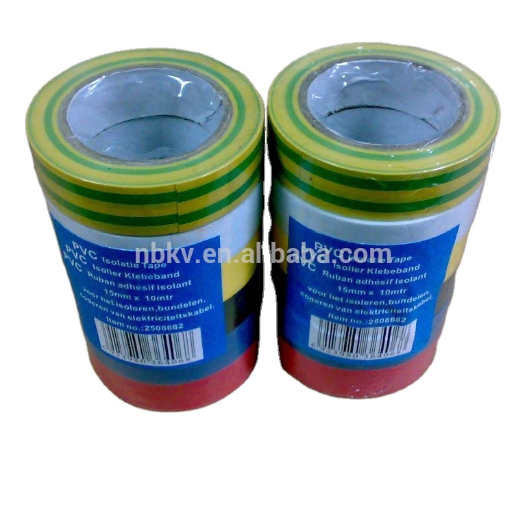 Recycle PVC Adhesive Tape For Electrical Insulation 18MM X 3M