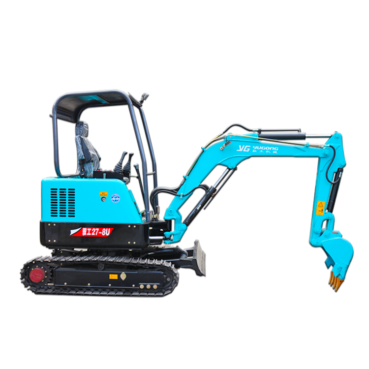 YG27-8U 2700 кг 360 градусов вращения мини-экскаватор
