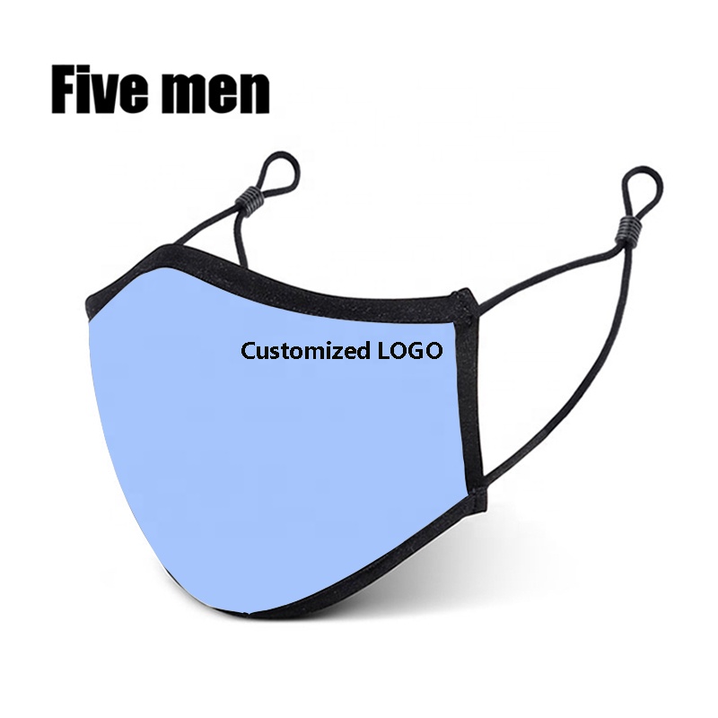 Five men 2020 Новая мода оптом закрывающее лицо для улицы Спортивная одежда серебряный ионный чехол для лица