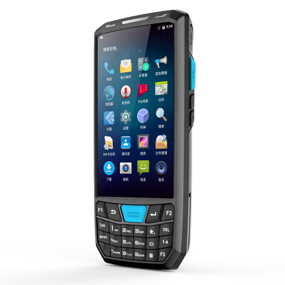 Прочный ручной сканер штрих-кодов на базе android 4,5 от производителя Blovedream, T80, 8,1 дюйма, КПК для курьерских принадлежностей