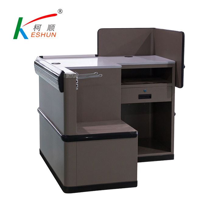 Small retail supermarket checkout counter for sale cashier desk with hot sale