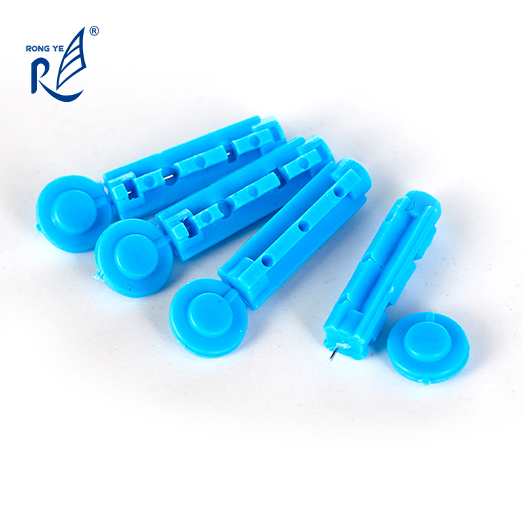 Twist blood sampling needle disposable blood collection needle twist plastic blood lancet