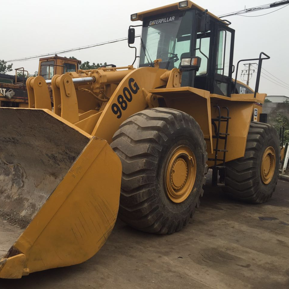 Долговечная машина Caterpillar CAT 980G, б/у колесный погрузчик, можно использовать 10 лет