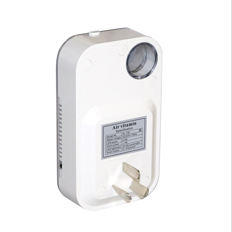 Plug in portable negative ion air cleaner household mini car air purifier