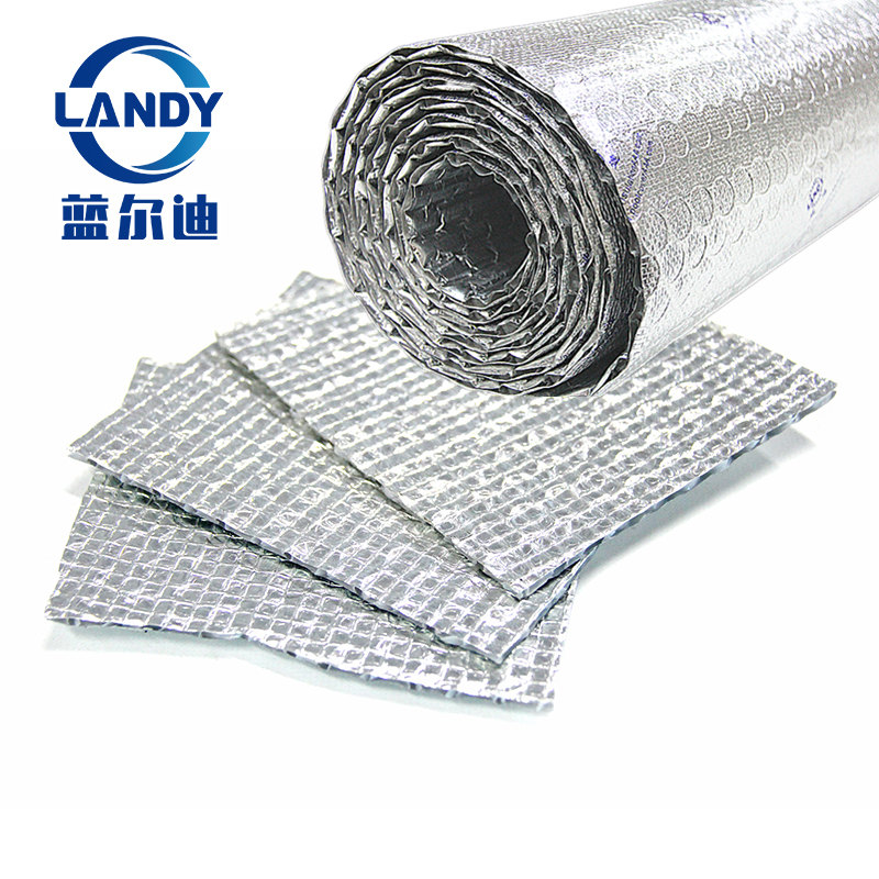 Heat shield high r-value aluminum foil thermal lamination air bubble foil for roof greenhouse roofing material heat insulation