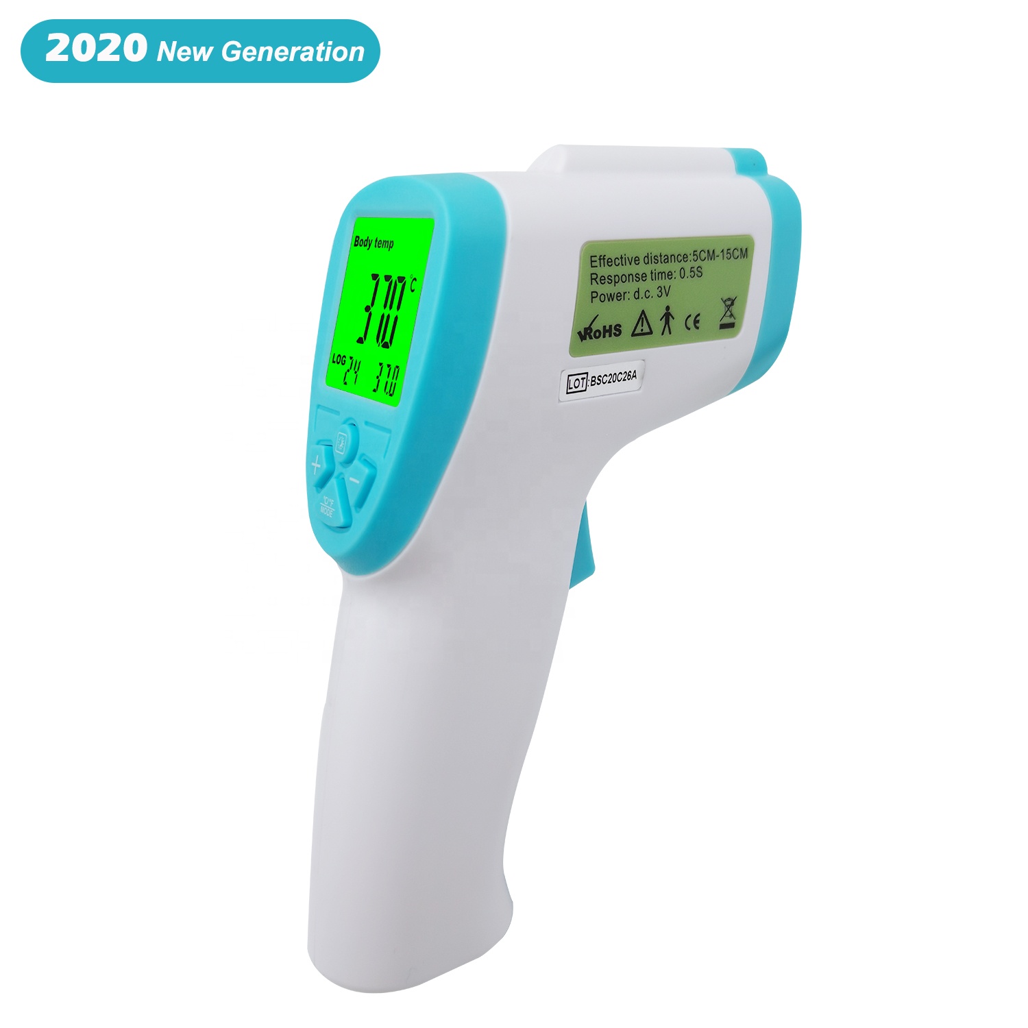 Non-Contact Temporal Digital Medical Infrared Forehead Thermometer