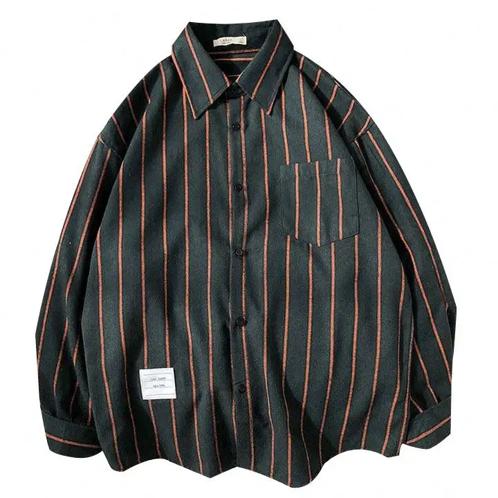Uniform Printing 100% Polyester Fashion Button Up Custom Print Men Shirt Casual