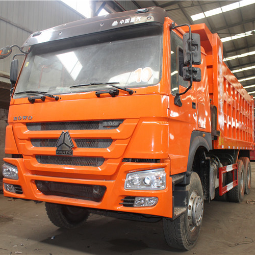 Вторая рука дизель прицеп Грузовик 336hp б/у howo 25 тонн Самосвал цена