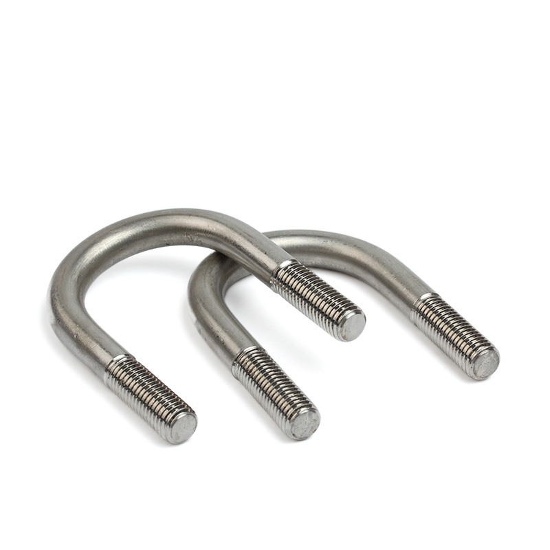 Manufacturer U Type Bolt and Nut U Shaped Bolts Round Bent Bolt  for Pipe Use