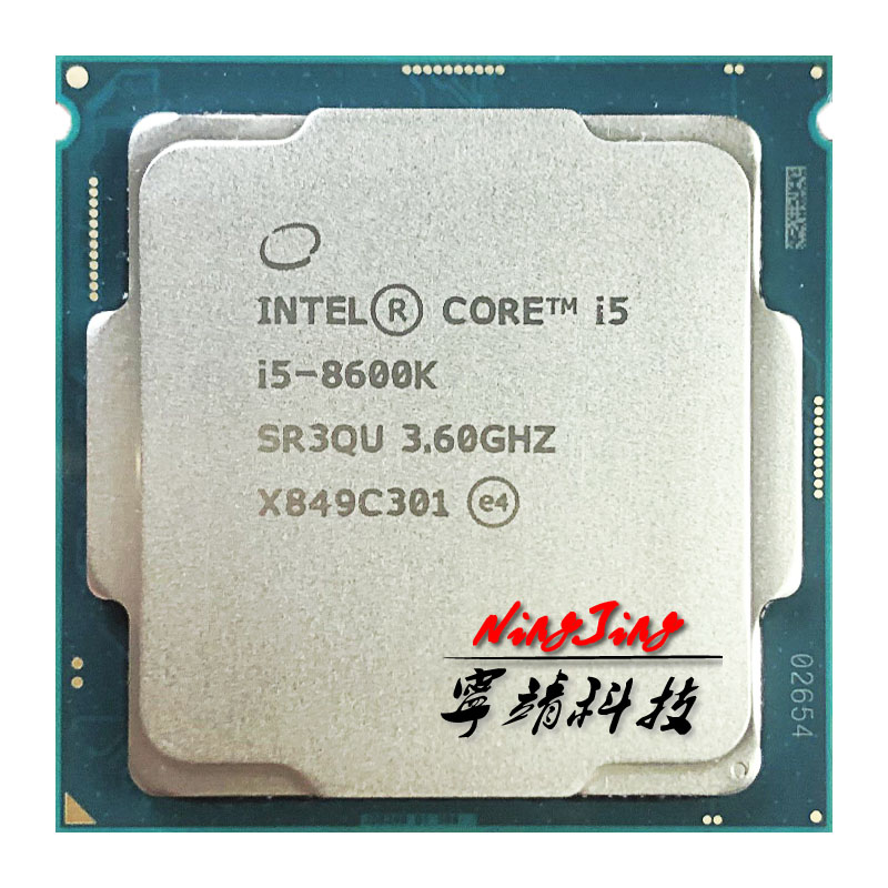Процессор Intel Core i5-8600K i5 8600K 3,6 ГГц шестиядерный шестипоточный процессор 9M 91W LGA 1151
