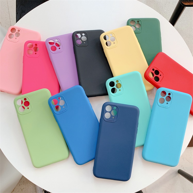 Противоударный гибкий силиконовый резиновый чехол для iPhone 12 11 Pro Max 6 7 8 XS MAX XR X