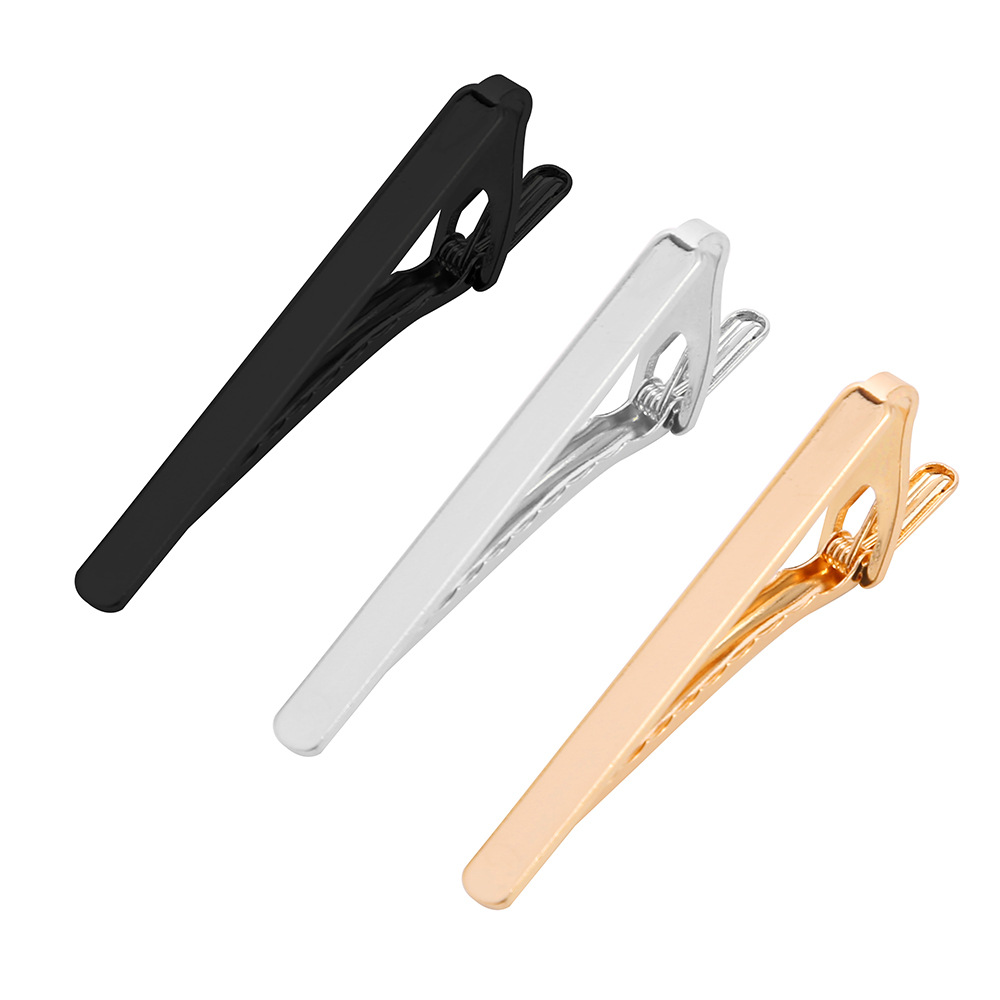 Aliexpress Amazon горячие продажи мода с плоской головкой медный зажим для галстука мужской деловой галстук аксессуары 6.5x0.6