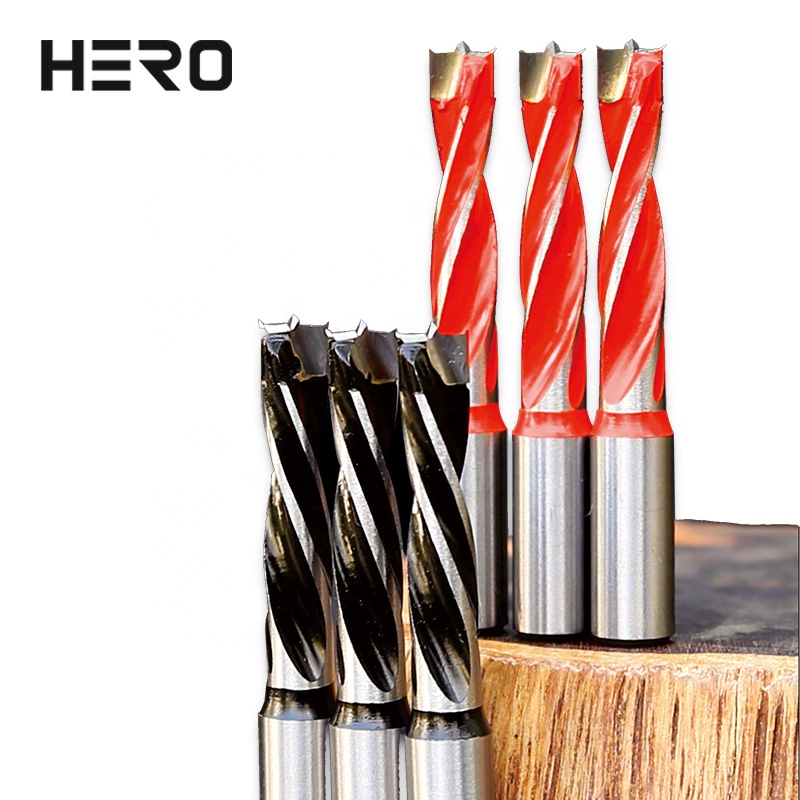 HW dowel drills for blind holes in solid wood 5-10mm