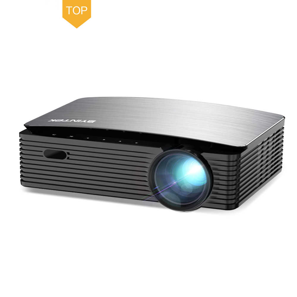 BYINTEK K25 интеллектуальная беспроводная (Wi-Fi) 3D ЖК-видео в формате Full HD 1080P светодиодный проектор для домашнего кинотеатра 4K проектор (40 доллара США дороже для Android)