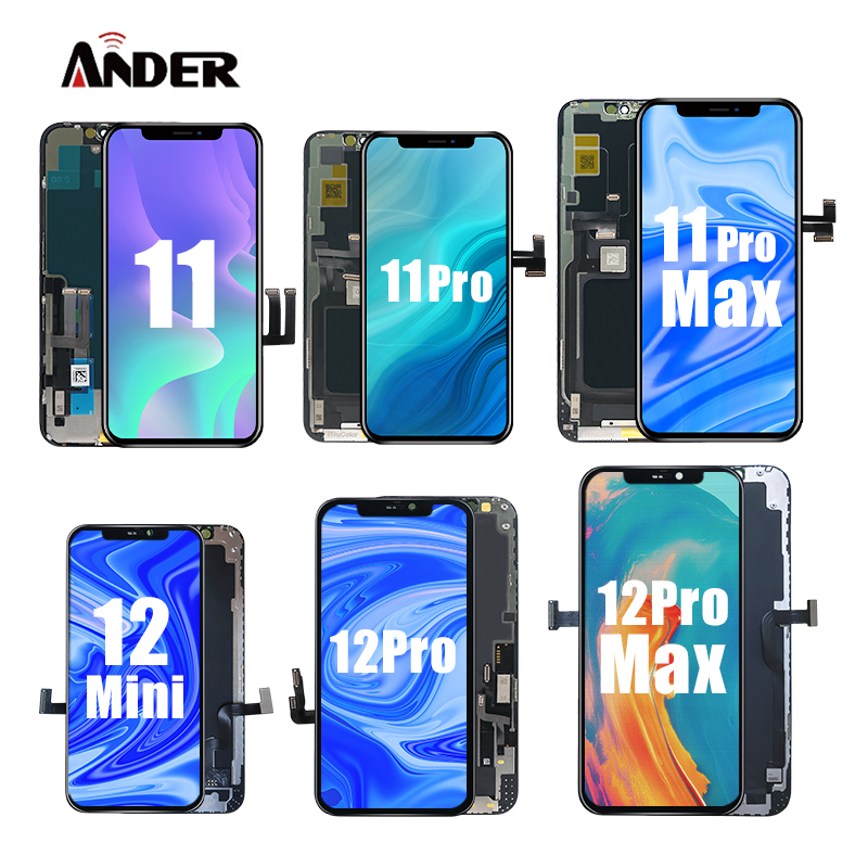 Replacements Parts mobile phone Display Lcd Screen for iPhone 6 6S Plus 7 7S 8 X Xs Max Xr Mini 11 12 Pro 13