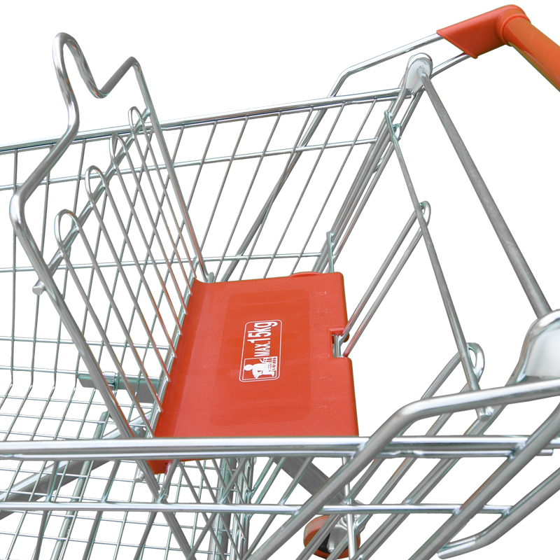 Custom 4 Wheels Supermarket Trolleys Shopping Carts for Sale