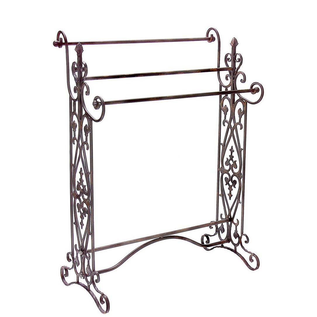 Wholesale Metal Home Decoration Blanke Clothing Portable Coat Store Display Rack