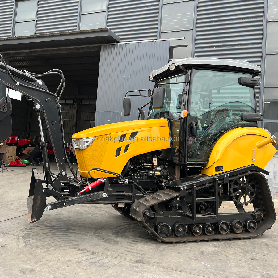 Высокое качество 120 hp гусеничный трактор с кабиной и кондиционером