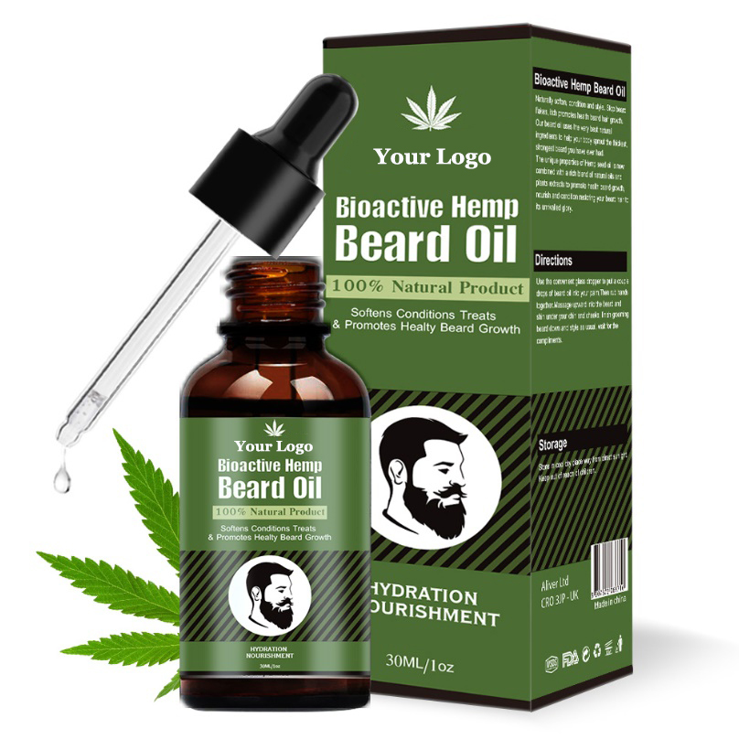 CBD конопляные волосы для роста бороды масло для роста бороды волосы для роста против потери питания волосы для бороды и кожи головы