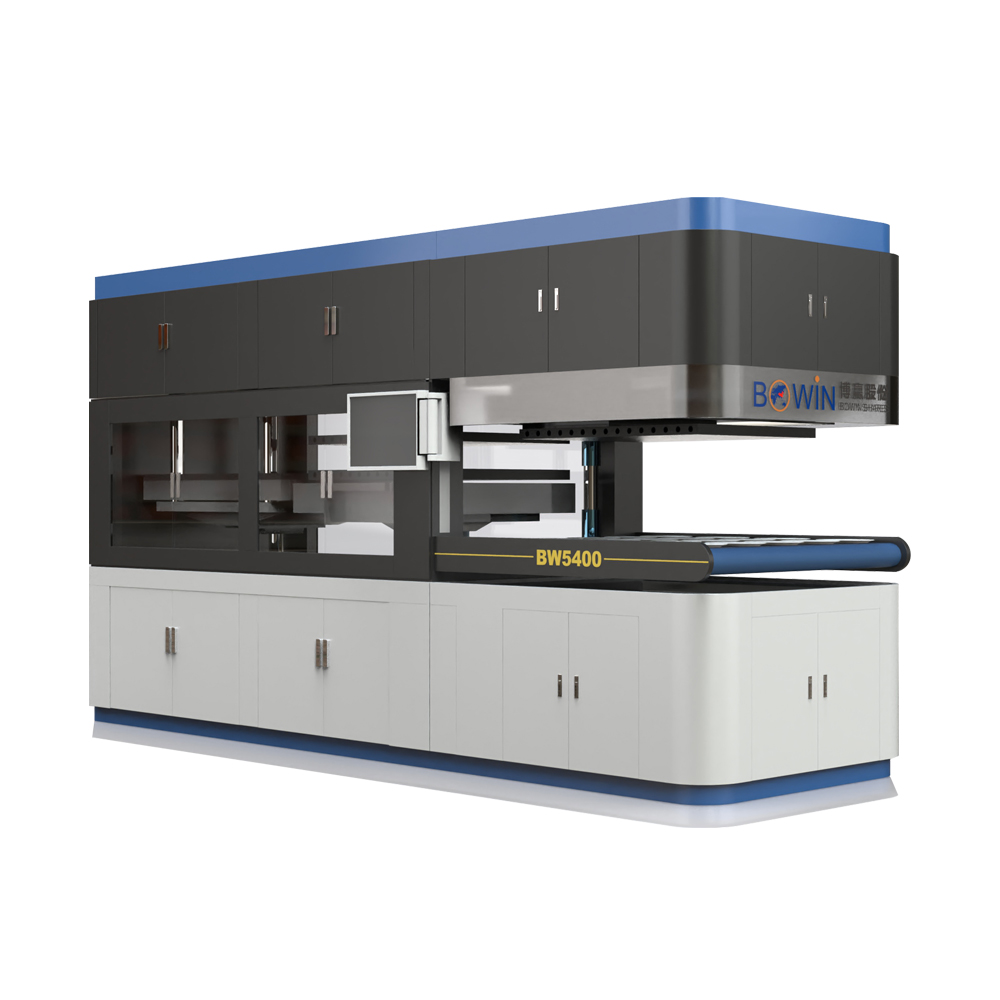 Bowin New Automatic Disposable Eco-friendly Compostable Tableware Production Line Paper Plate Machine