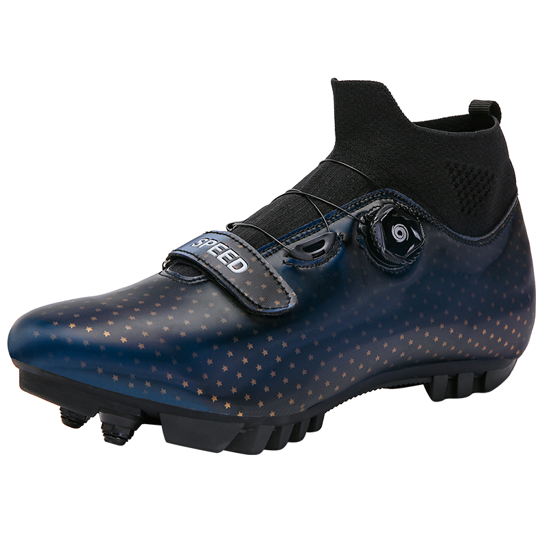 2021 Self-Locking Professional Breathable Cycling Shoes Men Road Bike Shoes Ultralight Bicycle Sneakers