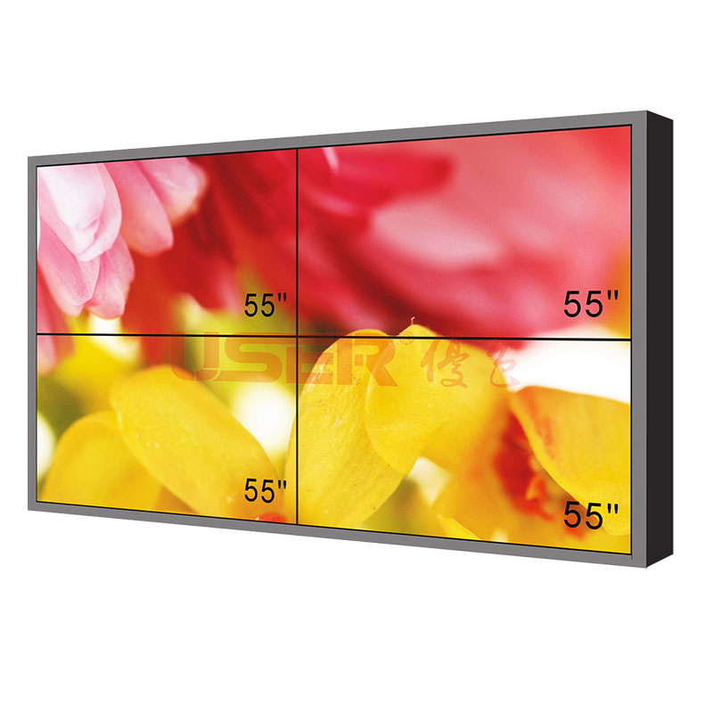 2x2 seamless video wall, video wall