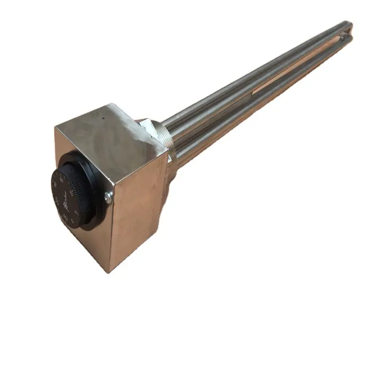 Topright SUS316 stainless steel electric flange immersion tubular heater with temperature control box