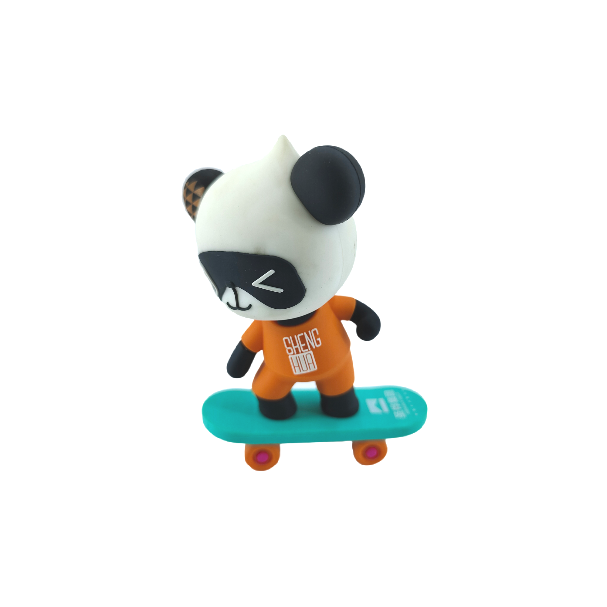 High Quality 3D Pvc Doll Cute Panda Toys Silicone Desktop Decoration Promotional Gift Action Figurines Anime Custom