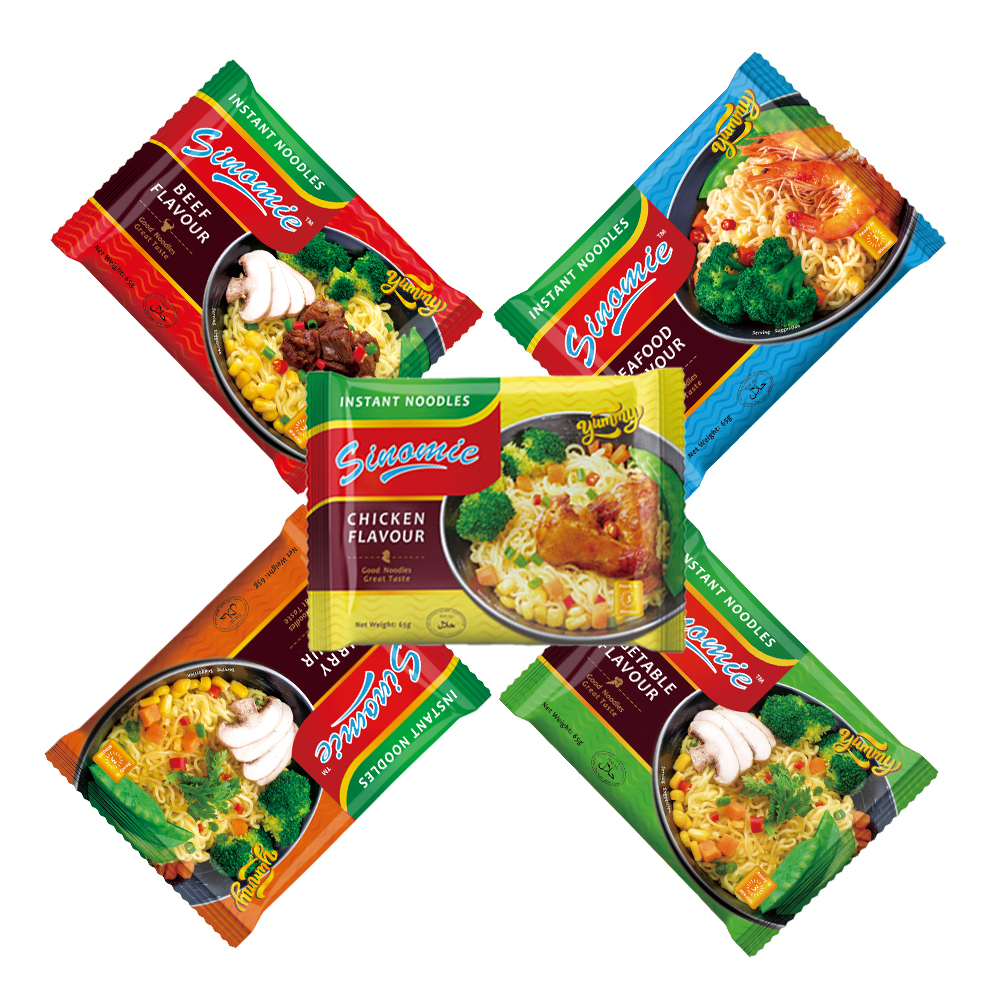 SINOMIE HACCP индон хорошая здоровая жареная вкусная лапша быстрого приготовления