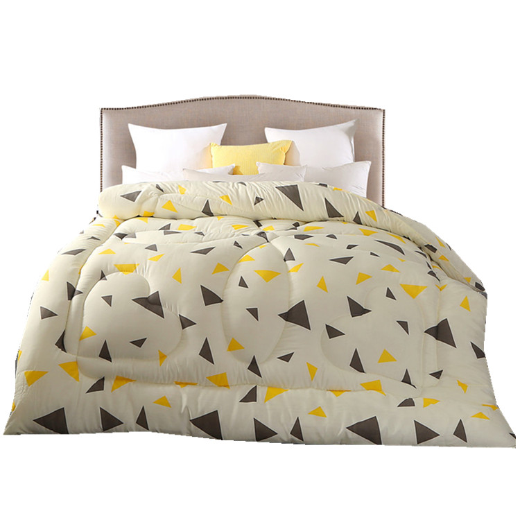 Factory direct home hotel summer bed quilted bedspreads smart comforter duvet 100% polyester quilt